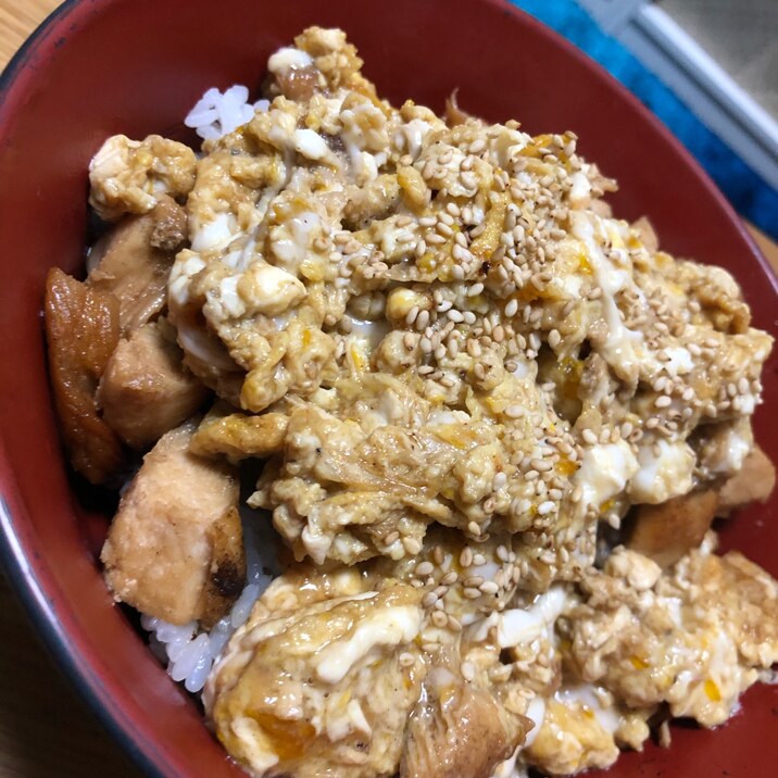 胸肉を使お！親子丼